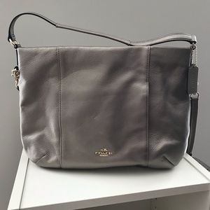 Silver Coach Purse